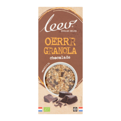 Leev Oerrr Granola Chocolade