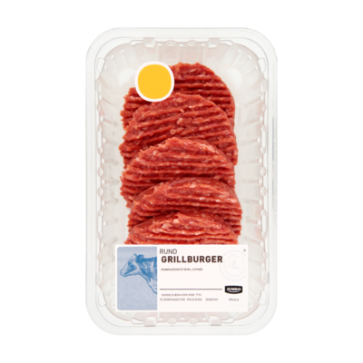 Huismerk Rund Grillburger 5 Stuks