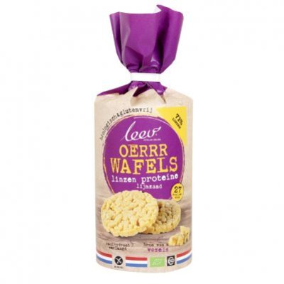 Leev OERRR linzenwafels glutenvrij