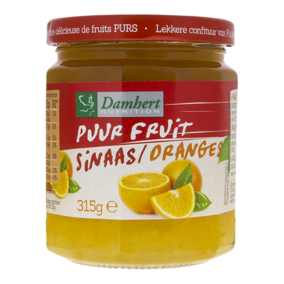 Damhert Puur fruit confituur sinaas