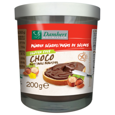 Damhert No sugar added chocopasta