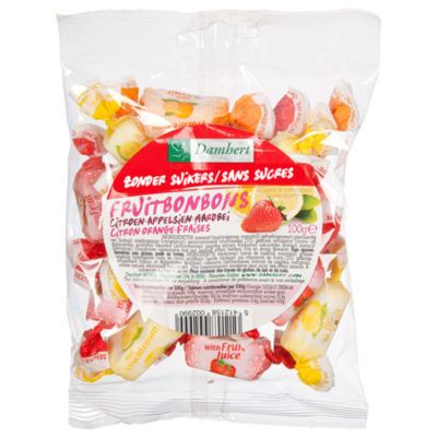 Damhert No sugar added fruittoffee
