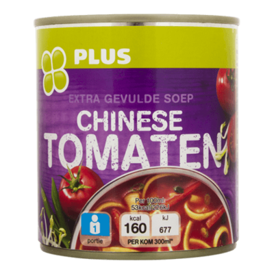 Huismerk Chinese tomatensoep