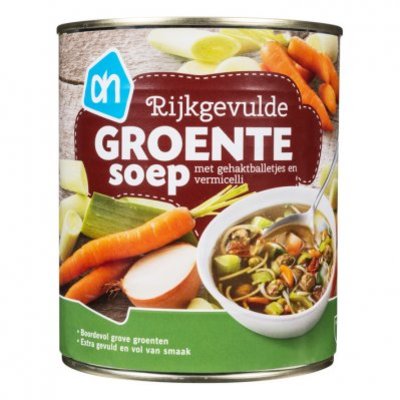 Huismerk Rijkgevulde groentesoep