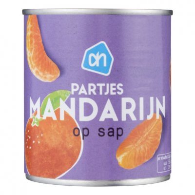 Huismerk Mandarijnpartjes op lichte siroop