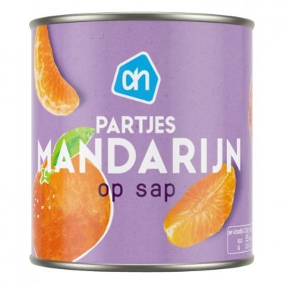 Huismerk Mandarijnpartjes op lichte siroop