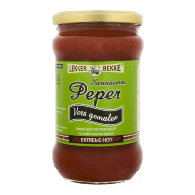 Lekker Bekkie Vers gemalen Surinaamse pepers