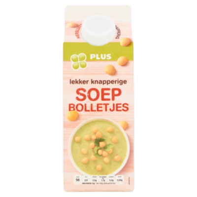 Huismerk Soep knapperbolletjes