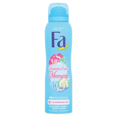 Fa summer times deodorant cucumber water & freesia scent