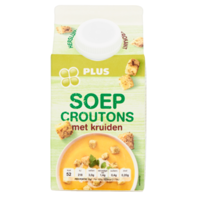 Huismerk Soep croutons met kruiden