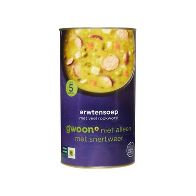 G'woon Blik Erwtensoep