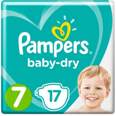Pampers Baby Dry Carrypack Maat 7