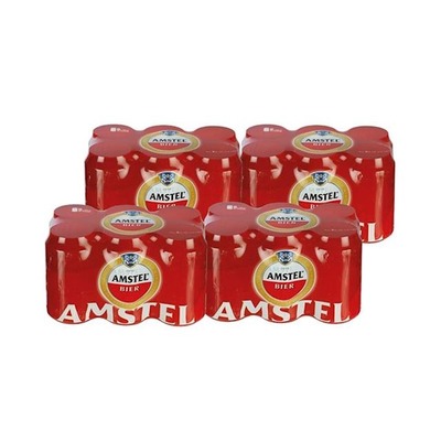 Amstel blik 33 cl. 4 x 6-pack