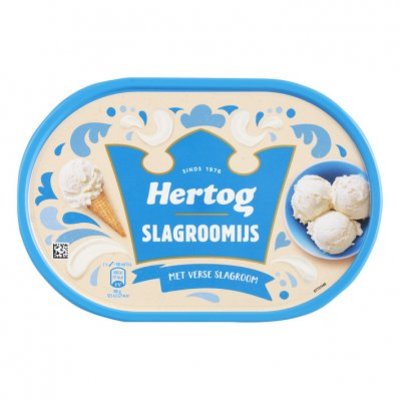 Hertog Classic ijs slagroom