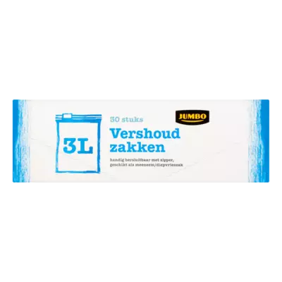 Huismerk Vershoudzakken 3 L