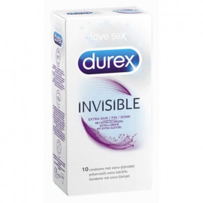 Durex Invisible extra glijmiddel