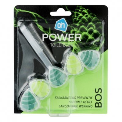 Huismerk Power toiletblok bos