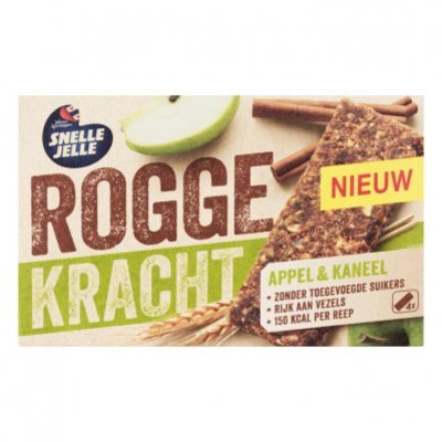 Snelle Jelle Roggekracht appel & kaneel fruitreep