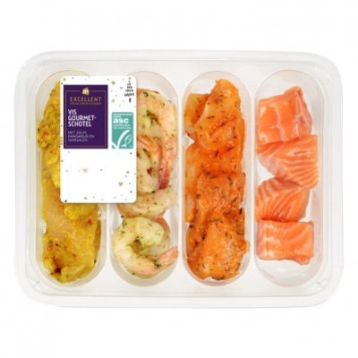 Huismerk Visgourmetschotel