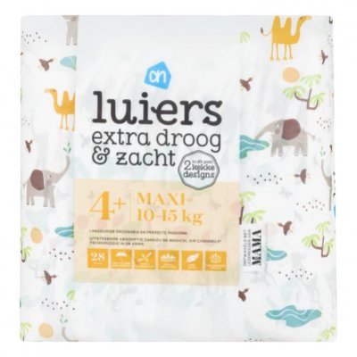 Huismerk Exta droog zacht luiers 4+