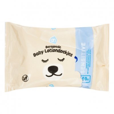Huismerk Beregoede baby lotiondoekjes sensitive