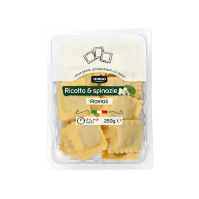 Huismerk Ricotta & Spinazie Ravioli