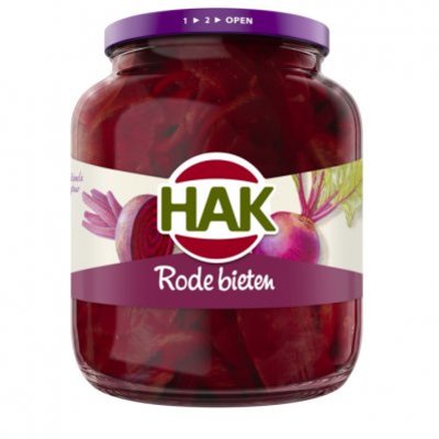 Hak Rode bieten schijven zoetzuur