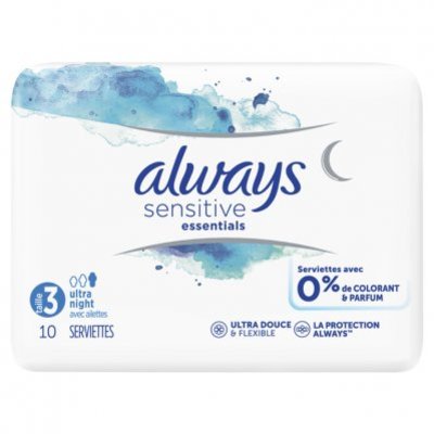 Always Sensitive essentials ultra night