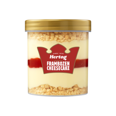 Hertog IJsbeker Framboos Cheesecake