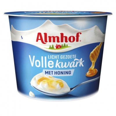 Almhof Volle kwark naturel met honing