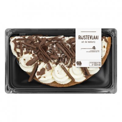 Huismerk Rijstevlaai half