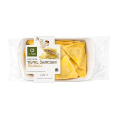 La Place Verse Pasta Truffel, Champignon Triangoli