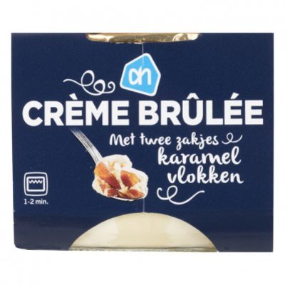 Huismerk Crème brûlée met karamellaagje