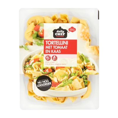 Huismerk Tortelini Kaas & Tomaat