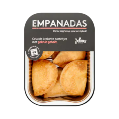 Johma Empanadas Gevulde Krokante Pasteitjes met Gekruid Gehakt