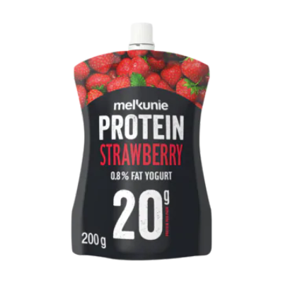 Melkunie Protein Strawberry 0,8% Fat Yogurt