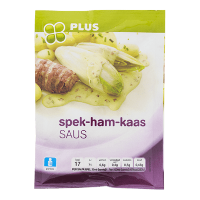 Huismerk Mix voor Spek-ham-kaassaus