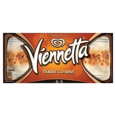 Ola viennetta biscuit caramel
