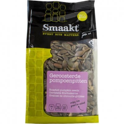 Smaakt Geroosterde pompoenpitten