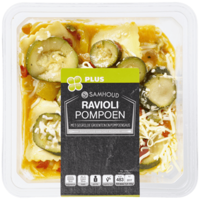Huismerk &Samhoud Ravioli pompoen en groenten