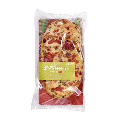 Mediterraneo Focaccia pizza-stok