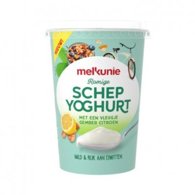 Melkunie Schepyoghurt gember-citroen