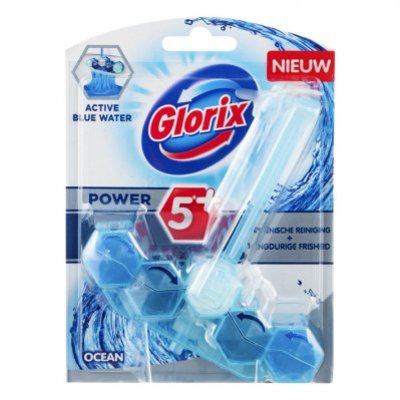 Glorix Blauw water ocean wc blok
