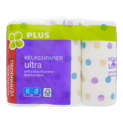 Huismerk Keukenpapier 3-laags decor