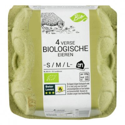 Huismerk Biologisch Eieren