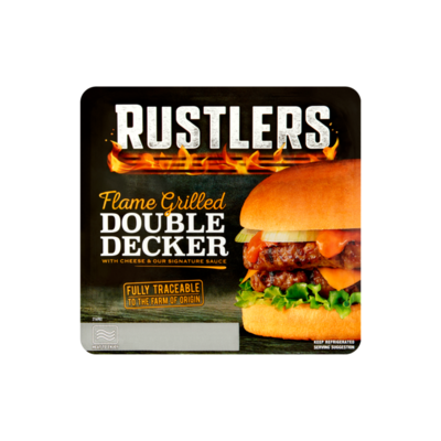 Rustlers Flame Grilled Double Decker