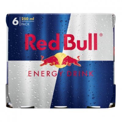Red Bull Regular 6 pack