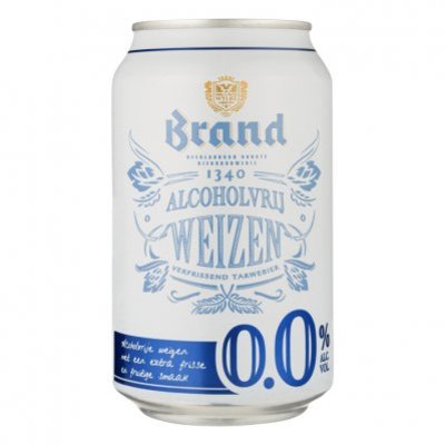 Brand Weizen 0.0 blik
