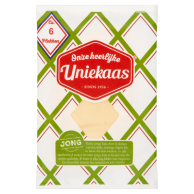 Uniekaas Jong 48+ plakken