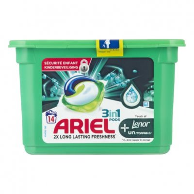 Ariel Pods+ unstoppables wasmiddelcapsules